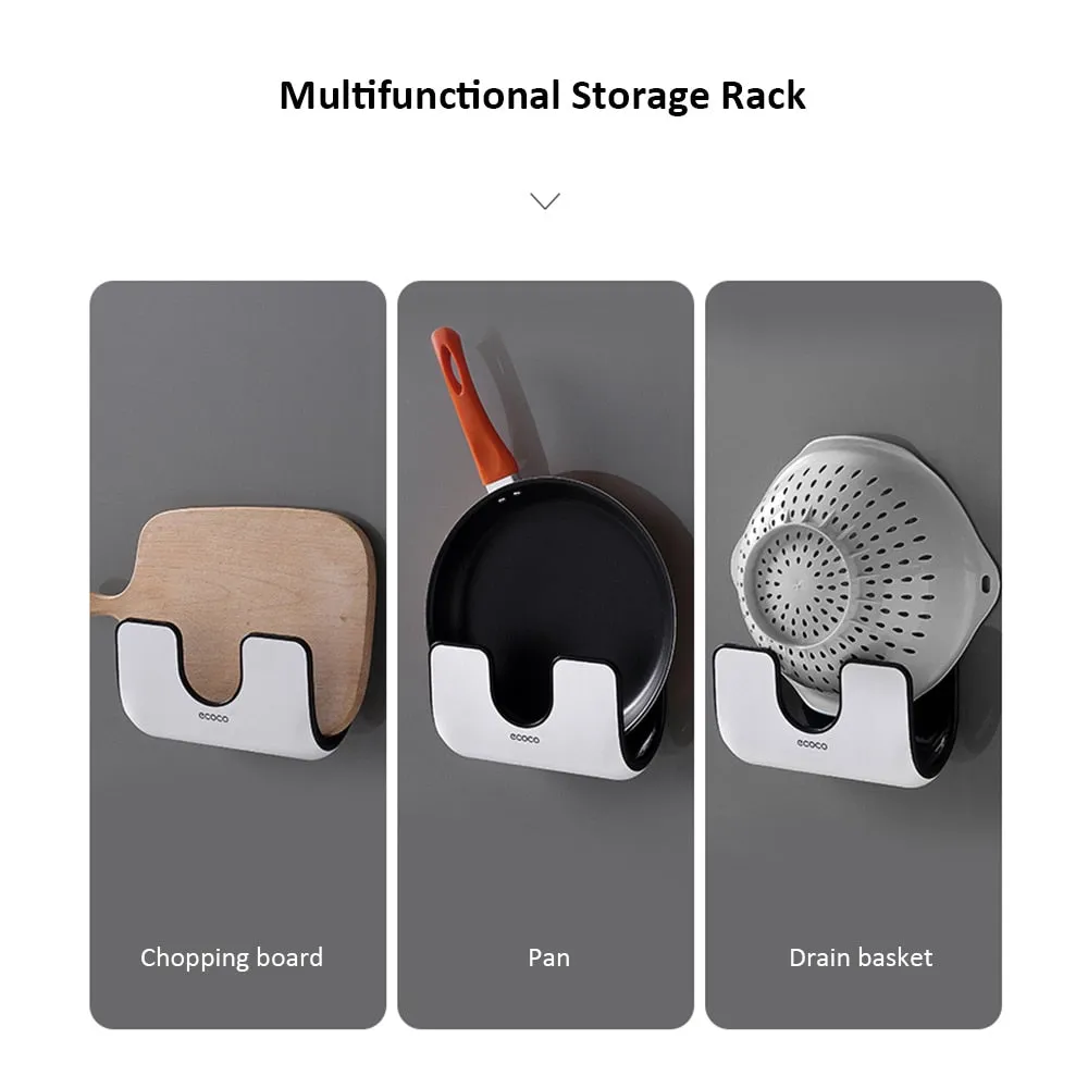 Wall Mounted Lid Rack Holder - Jennyhome