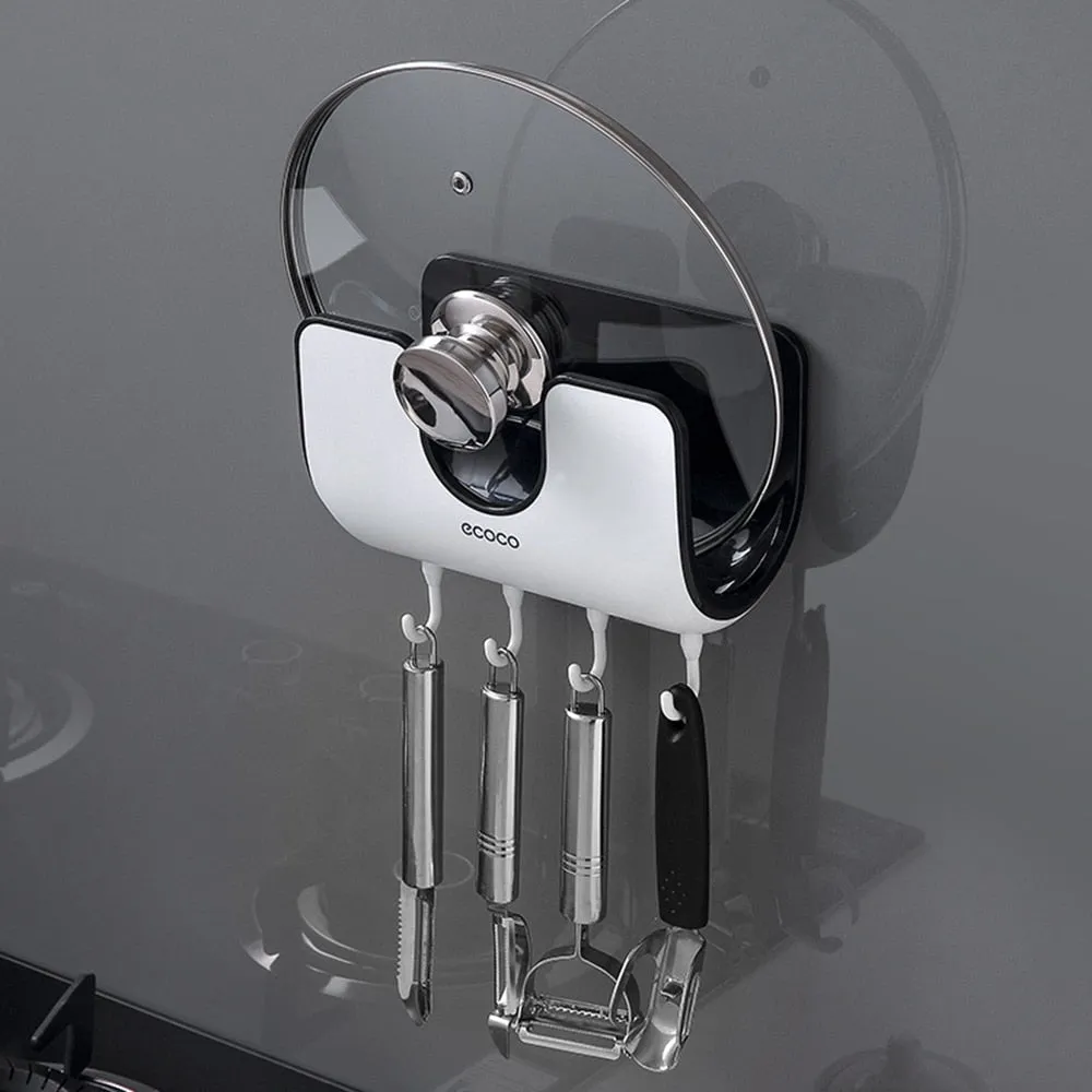 Wall Mounted Lid Rack Holder - Jennyhome
