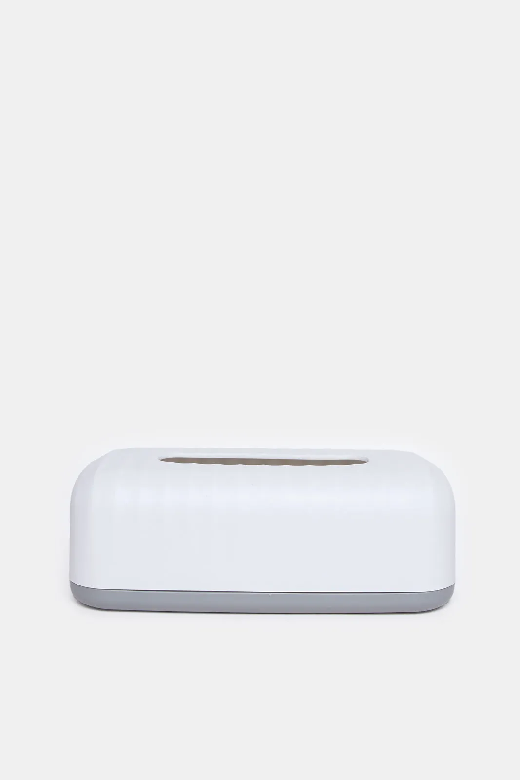 White Solid Tissue Box