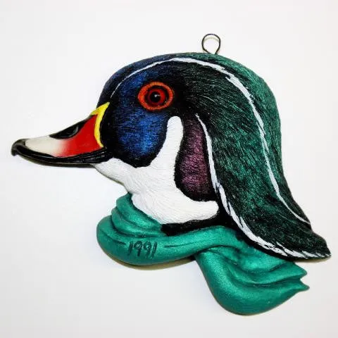 Wood Duck 1991 Christmas Tree Ornament